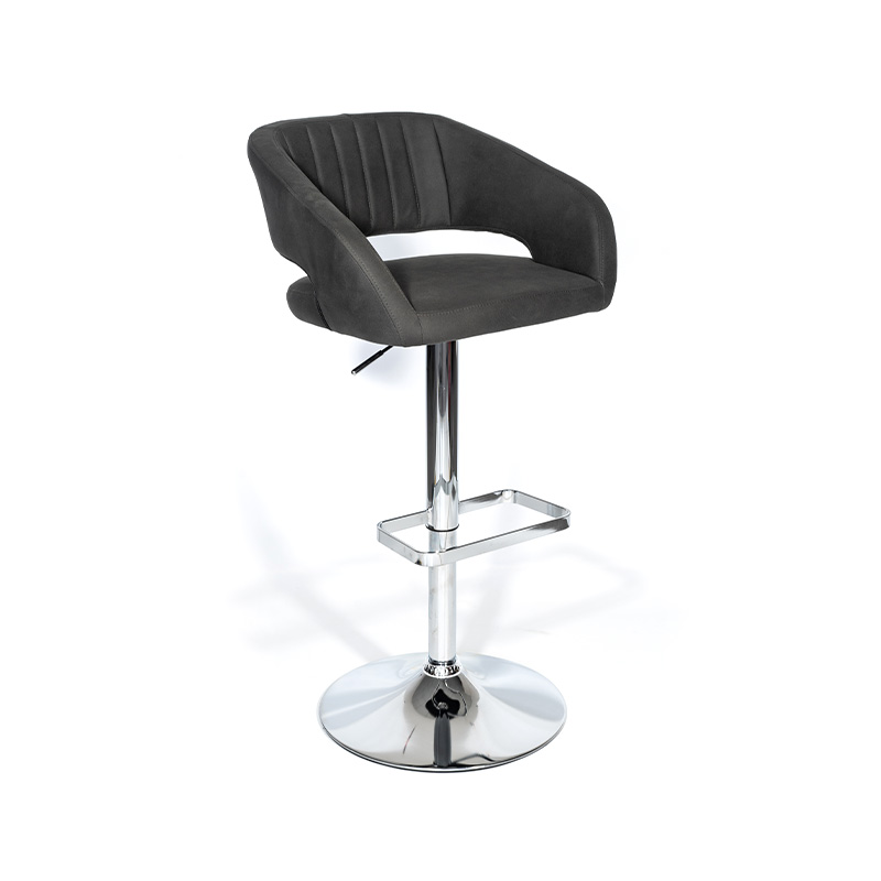 PU Modern Ajak Lusuh & Bangku Bar Swivel